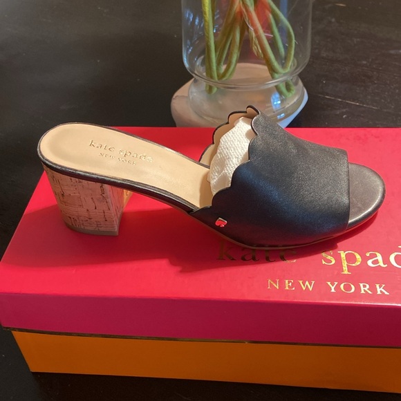 Kate Spade Scalloped Edge Sandal - Picture 2 of 5